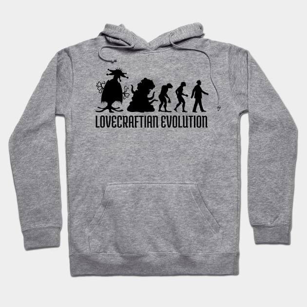 Lovecraftian Evolution Hoodie by cduensing